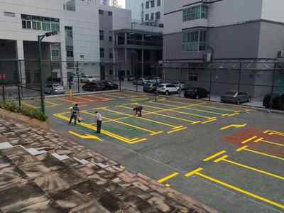 清水河去哪找小區(qū)劃禁停網格線施工廠家