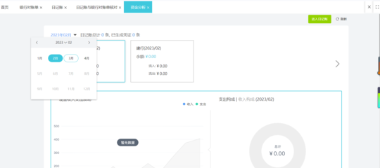 庫存物品科目核算的數據處理服務